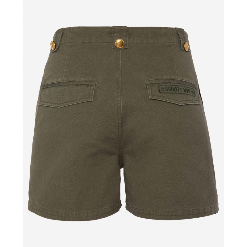 Short Cargo Homme Schott Beige Taille 33 – Regular, Style Cargo Pratique