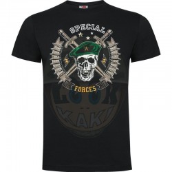 Tee-shirt noir Special forces