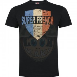 Tee-shirt noir Ecusson...