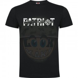 Tee-shirt noir Patriot en...