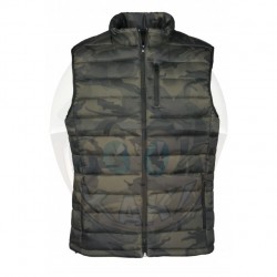 Gilet matelassé camo trek