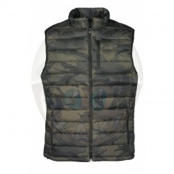 Gilet matelassé camo trek...